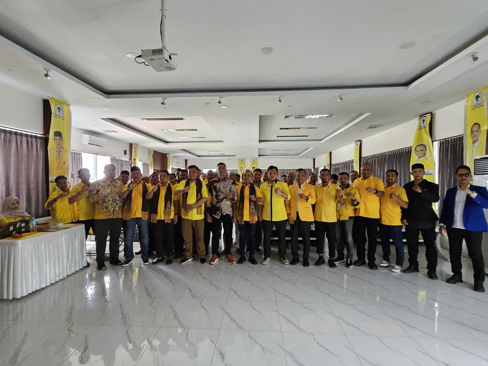 Wakil Bupati Aceh Utara Ajak Semua Pihak Bergandeng Tangan Bangun Daerah di Musda Golkar XI