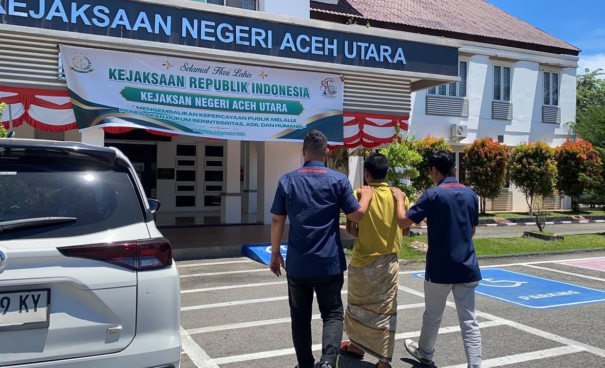 Penyidik ​​Polres Aceh Utara Limpahkan Tersangka Dugaan Pemerkosaan Anak ke Jaksa
