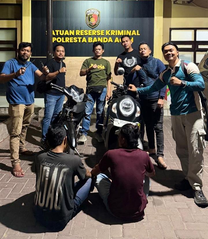 Belum Kapok Dan Jera, Residivis Narkoba Rampas Motor Warga. Polisi Berhasil Kirim Kembali Ke Penjara