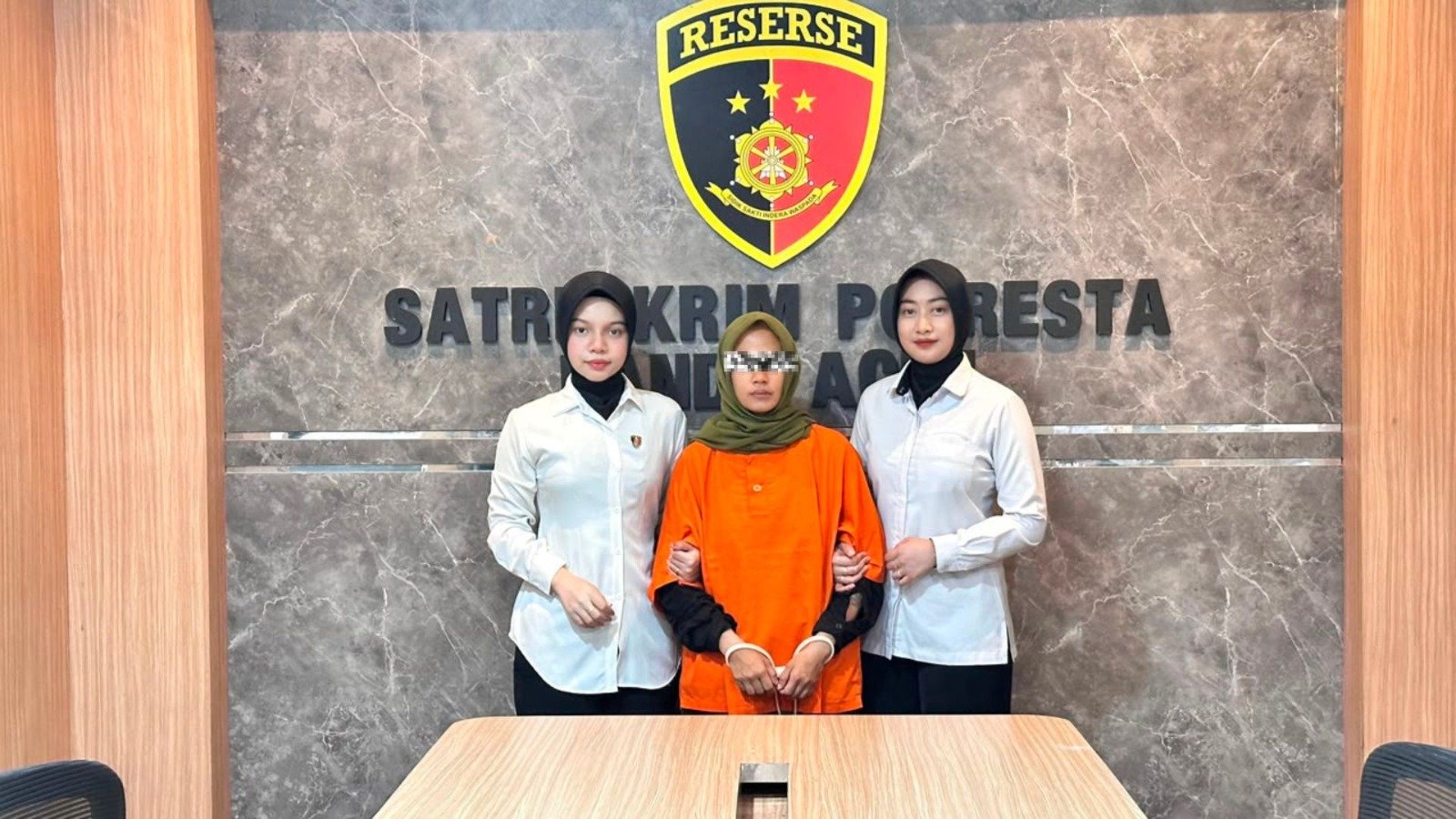 Dilanda Ketakutan, Pelaku Pencurian Emas Menyerahkan Diri Ke Polresta Banda Aceh