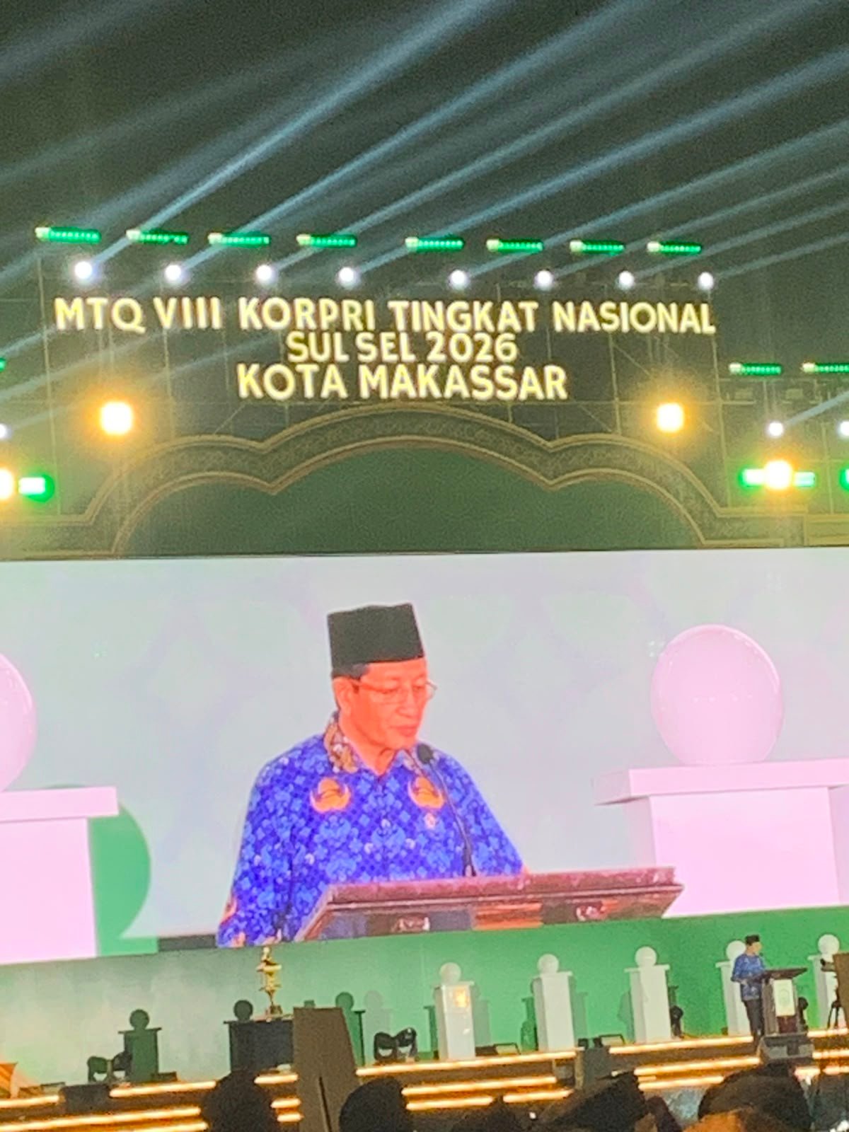 Menteri Agama Buka MTQ ke-VIII Korpri Tingkat Nasional di Sulawesi Selatan, Bawaslu Aceh Turut Ambil Bagian