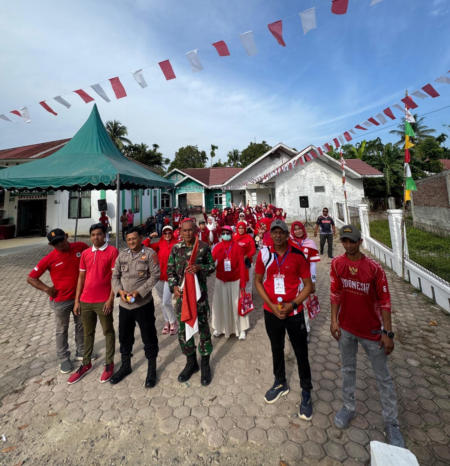 Puskesmas Nibong Gelar Beragam Lomba Antarstaf Meriahkan HUT RI ke 81