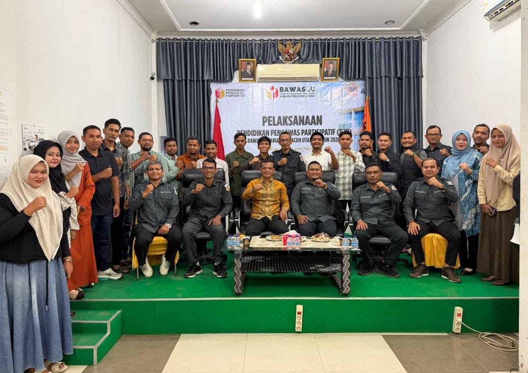 Panwaslih Aceh Utara Gelar Diskusi Tatap Muka Kader Pendidikan Pengawas Partisipatif