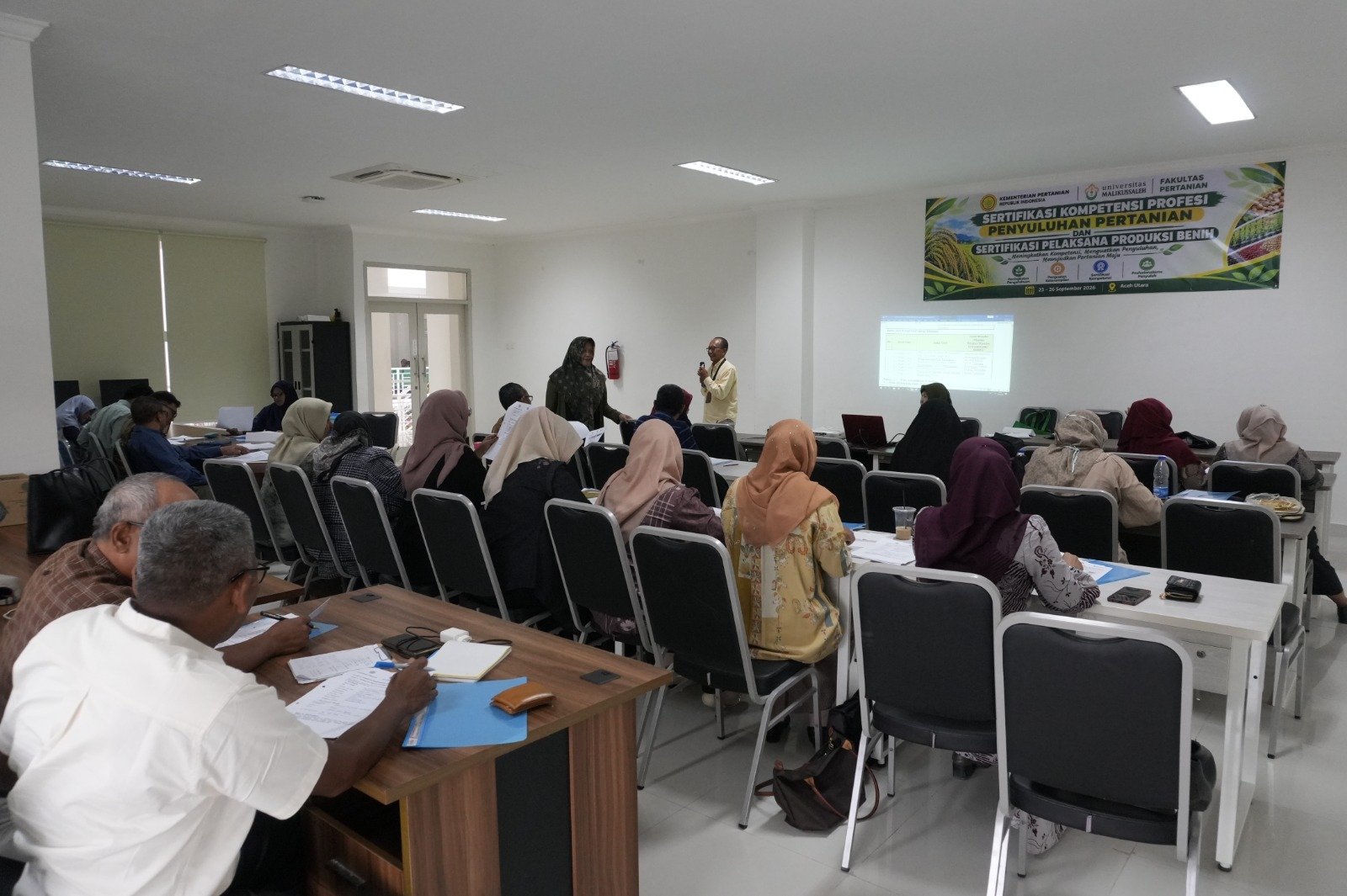 42 Dosen Pertanian Unimal Ikuti Sertifikasi Kompetensi, Persiapkan TUK Bidang Pertanian