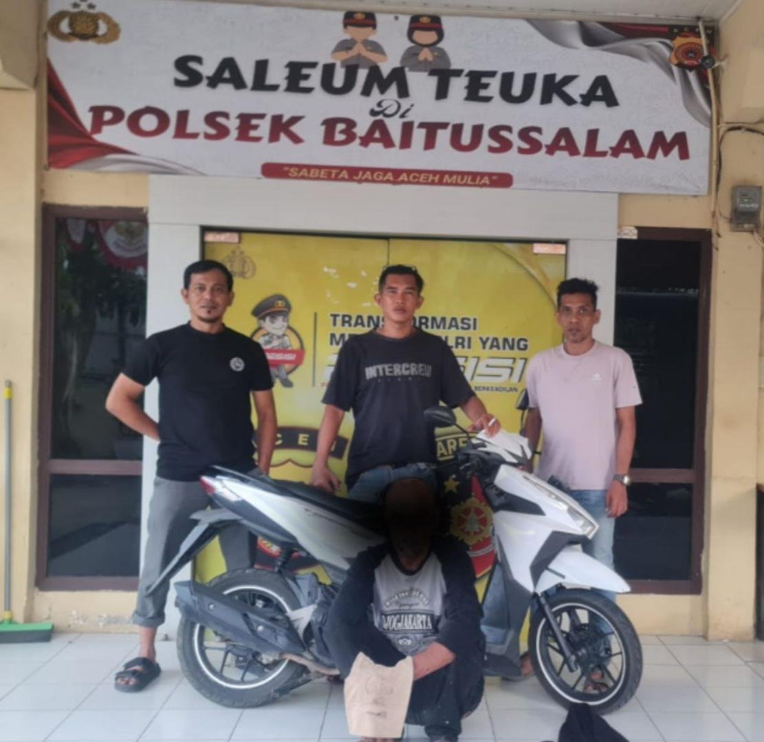 Pencurian Dua Rumah Di Kajhu. Polsek Baitussalam Berhasil Tangkap Pelaku. Sejumlah Barang Curian Ditemukan