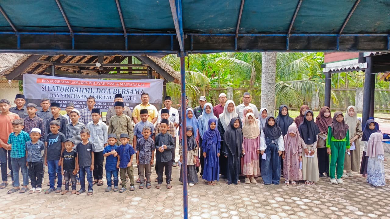 Eks Kombatan GAM/KPA Wilayah Pase Ajak Masyarakat Jaga Perdamaian Aceh dan Tolak Provokasi